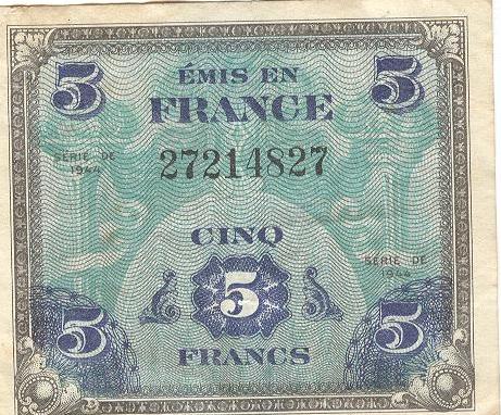 Currency issued by the United States for use in Italy (3 of 4)