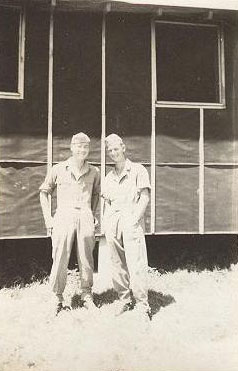Picture of Andrew Hines and a friend - location unknown