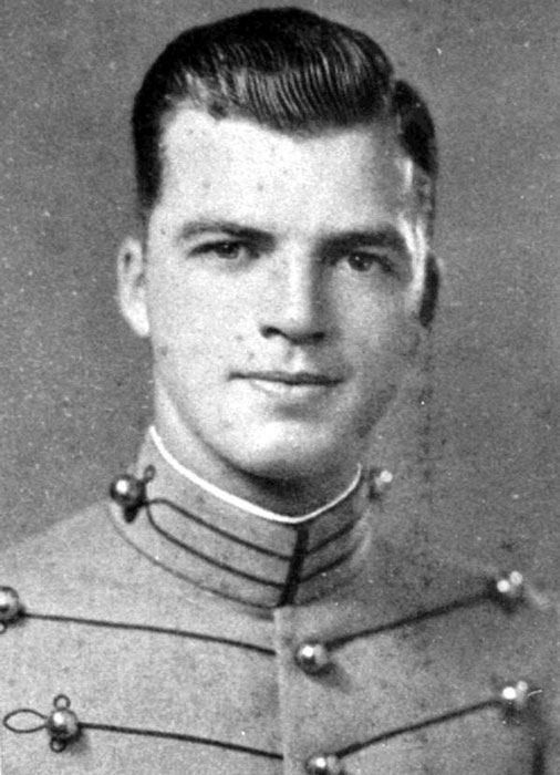 Portrait of Westpoint graduate and World War II hero Colin P. Kelly Jr.