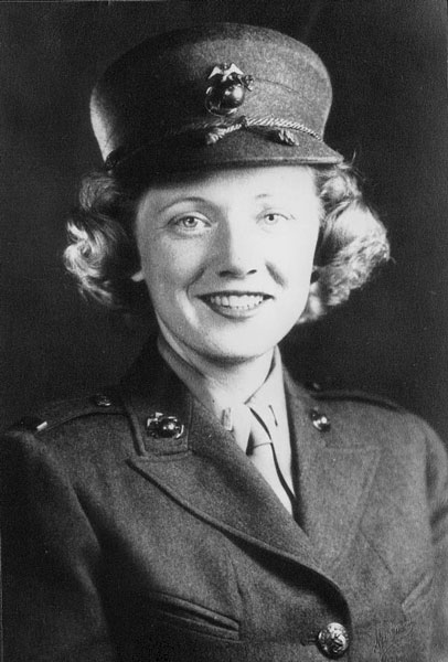 Portrait of USMC-WR 1st Lieutenant Alice 